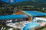 Blick auf den Außenbereich der Watzmanntherme